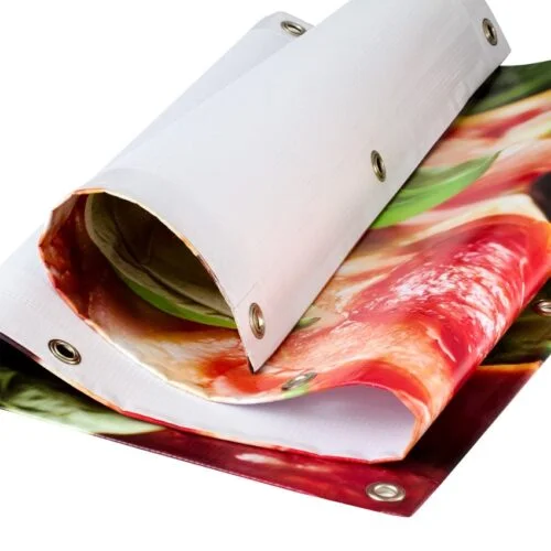 5 Metre Tek Parça Arkası Siyah Avrupa Branda